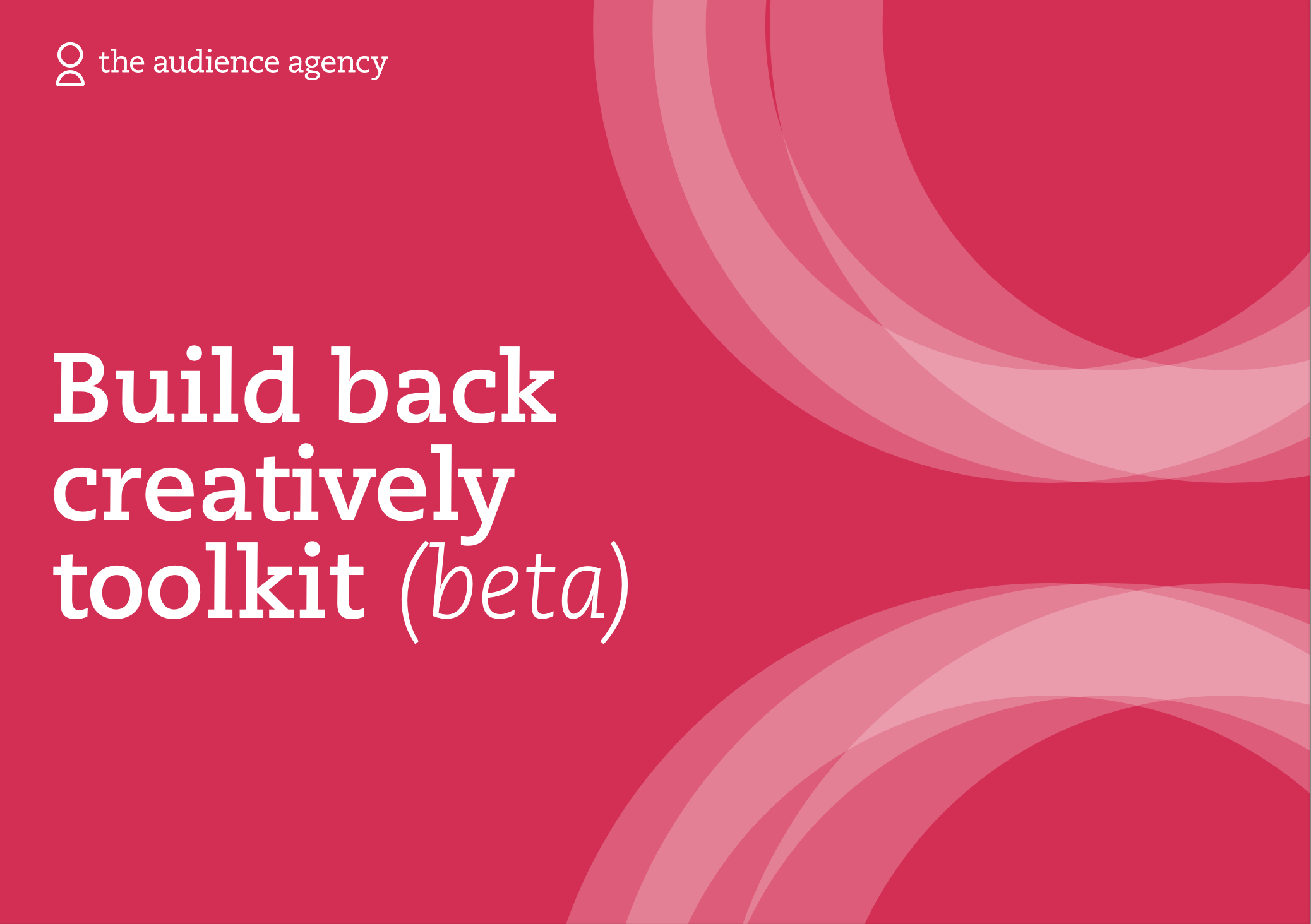 Build back creatively toolkit cover